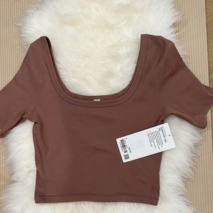 Lululemon Ribbed held tight Tee